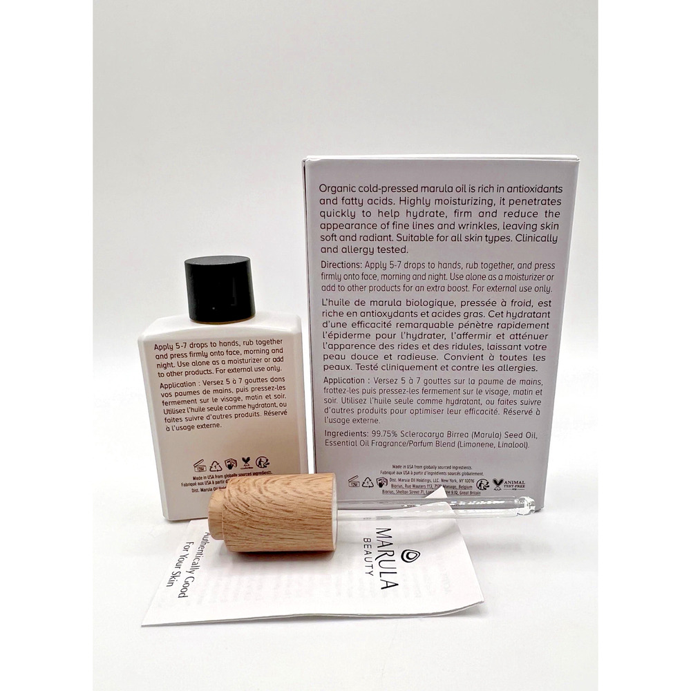 LOT OF 10: Marula Beauty Facial Oil 30ml /1 oz 99.75% Pure Organic Marula Oil *T - Picture 2 of 6